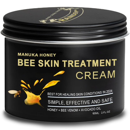 🏅👨‍⚕️Raindew™ Manuka Honey Bee Skin Treatment Cream🐝（AAD 𝑅𝑒𝑐𝑜𝑚𝑚𝑒𝑛𝑑𝑒𝑑） (🔥𝑳𝒂𝒔𝒕 𝒅𝒂𝒚 𝒑𝒓𝒐𝒎𝒐𝒕𝒊𝒐𝒏 7𝟎% 𝒐𝒇𝒇)