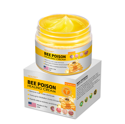 NESLEMY™ Bee Venom Skin Cream（👨‍⚕BAD Recommended),for Remove Warts, Acne and Scars